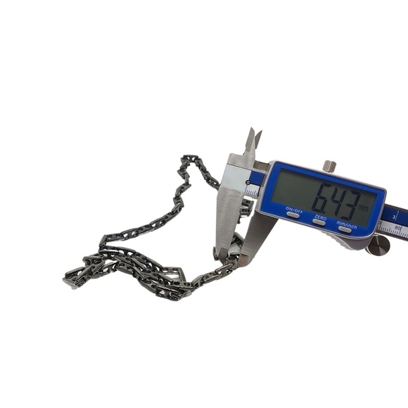 Zales Square Link Biker Chain - Picture 6 of 6